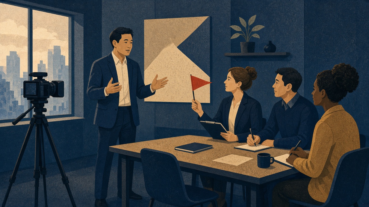 销售演示角色扮演与同事反馈