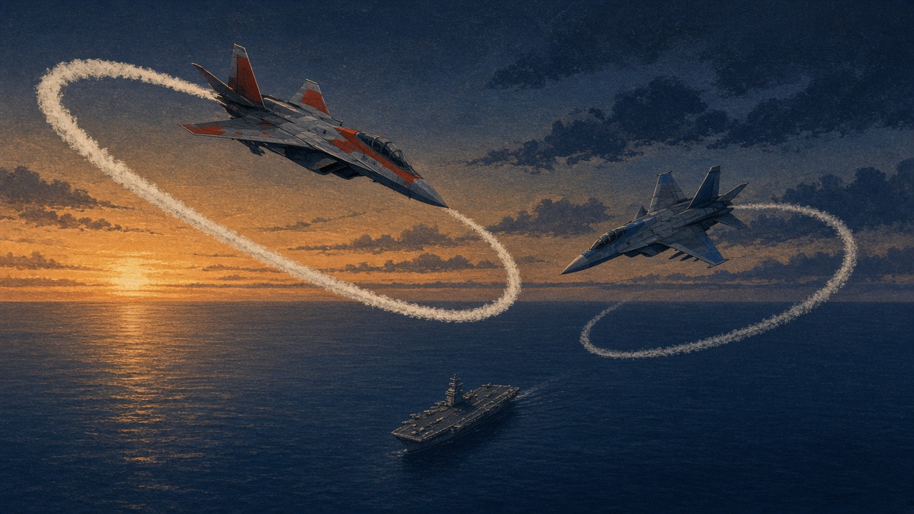 红蓝两军战机模拟空战